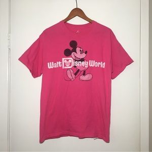 Pink Walt Disney World t-shirt